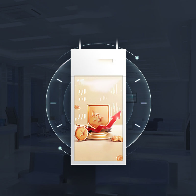 Dual-Sided Hanging Touch Screen